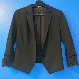 Express Black Fitted Blazer